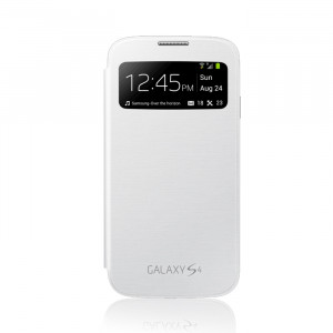 Flip Cover Samsung Galaxy S4 EF-CI950BWEG Άσπρο Original KWMASAM0193